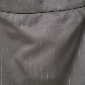 Knee length silk skirt